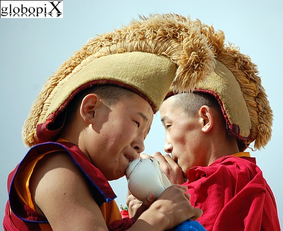 Mongolia - Monaci buddisti