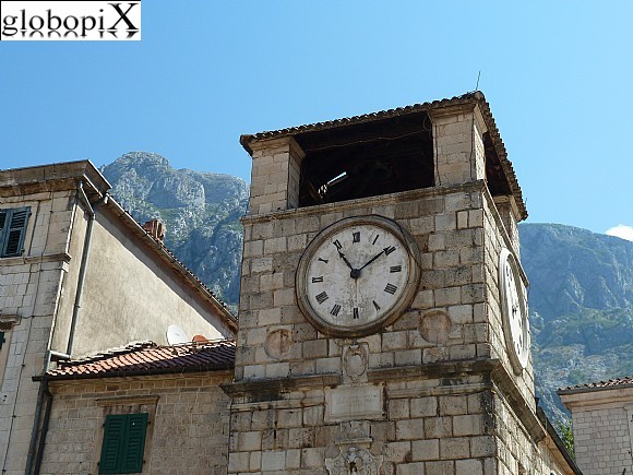 Cattaro - Torre dell'Orologio a Kotor