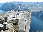 Photo: Vista da Preikestolen sul Lysefiorden