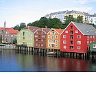 Foto: Case tipiche a Trondheim