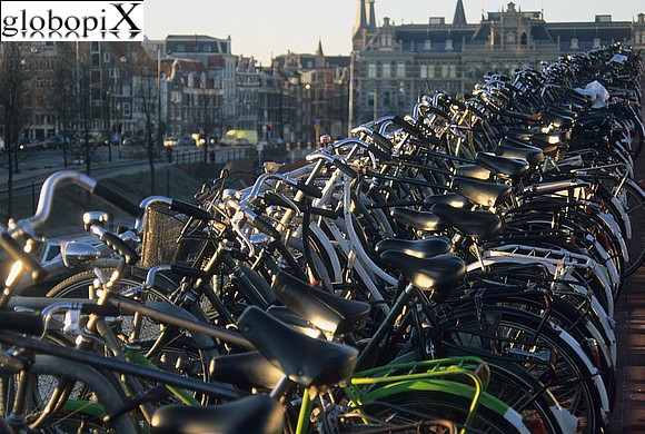 Amsterdam - Biciclette ad Amsterdam