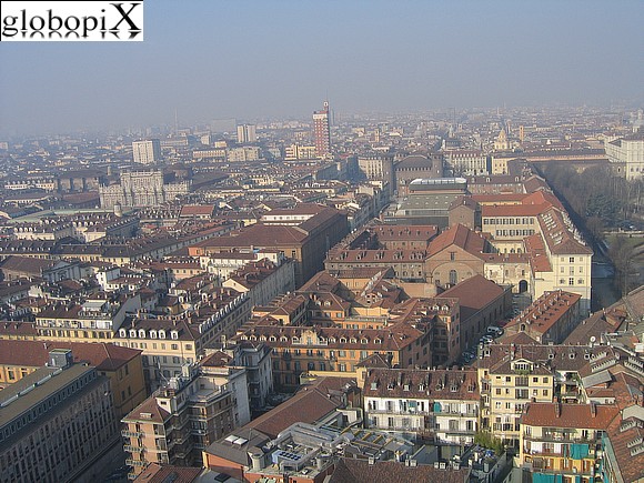 Turin - Panorama of Turin from the Mole Antonelliana