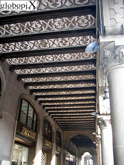 Turin - Porticoes of Via Pietro Micca