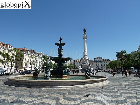 Lisbona - Piazza Don Pedro IV