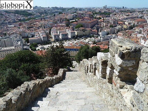 Lisbona - Vista dal Castelo de Sao Jorge