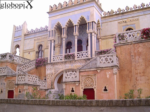 Salento - A building in an arabic style in Santa Cesàrea