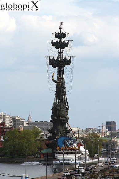 Moscow - Peter the Great Statue