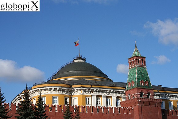 Mosca - Piazza Rossa - Mura del Cremlino