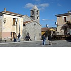 Foto: Gente in Piazza Risorgimento ad Arzachena