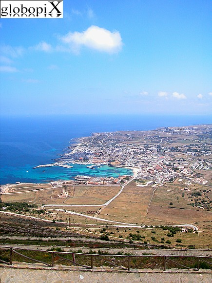 Isole Egadi - Panorama dal Monte S. Caterina
