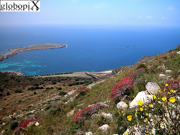 Isole Egadi - Panorama dal Monte S. Caterina