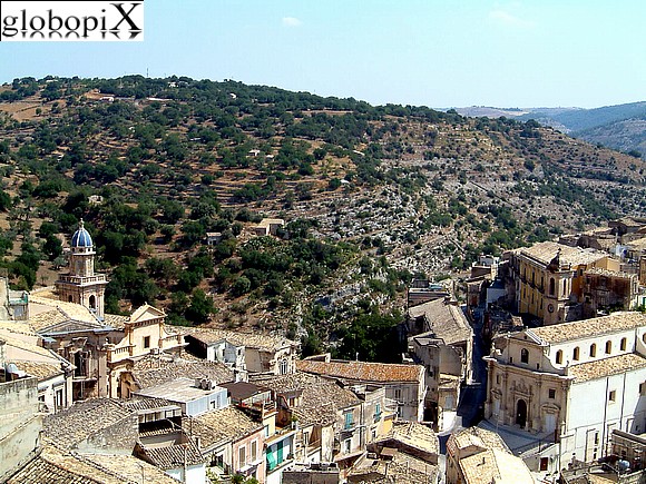 Ragusa - Panorama of Ragusa Ibla