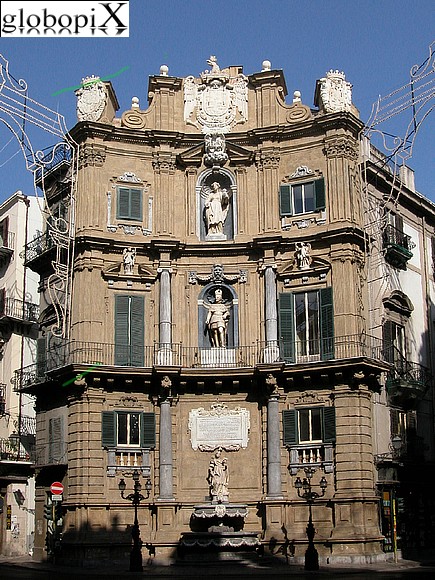 Palermo - Piazza Vigliena (o Quattro Canti)