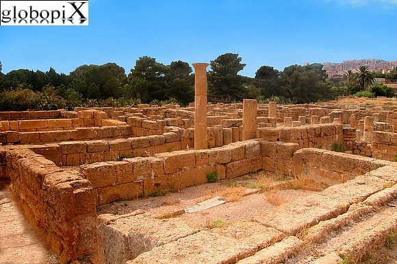 Agrigento - Quartiere ellenistico-romano