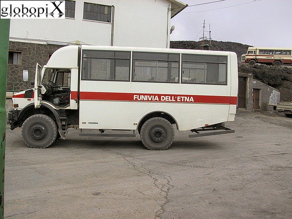Etna - Vehicle for visits to Etna