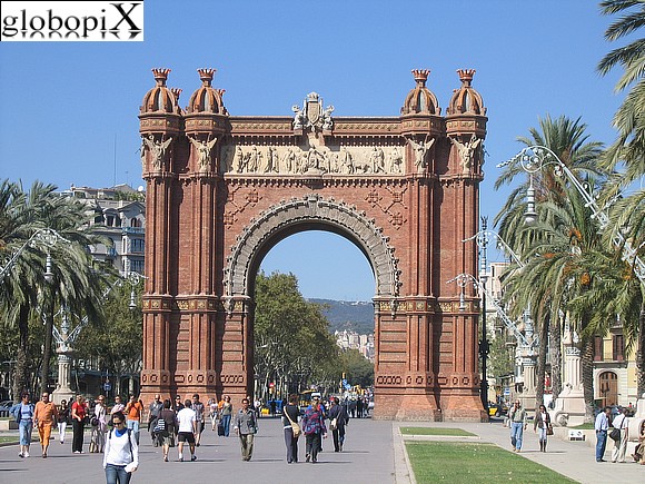 Barcelona - Arco di Trionfo