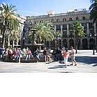 Foto: Placa e Palacio Reial