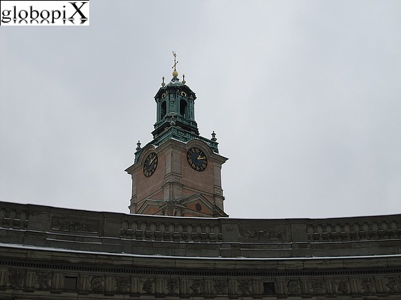 Stoccolma - Torre del Palazzo Reale di Stoccolma