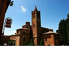Photo: Chiesa dellAbbazia Monte Oliveto Maggiore