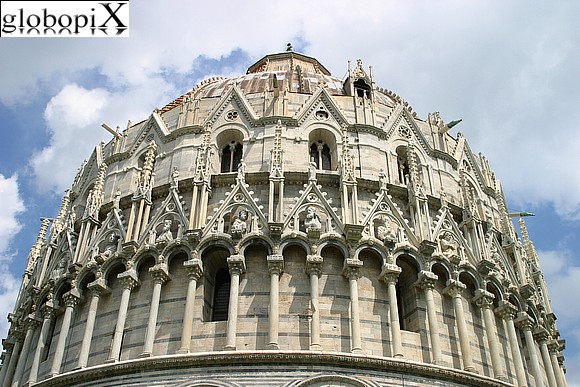 Pisa - Battistero di Pisa's dome