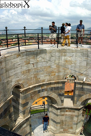 Pisa - Cella campanaria della Torre Pendente