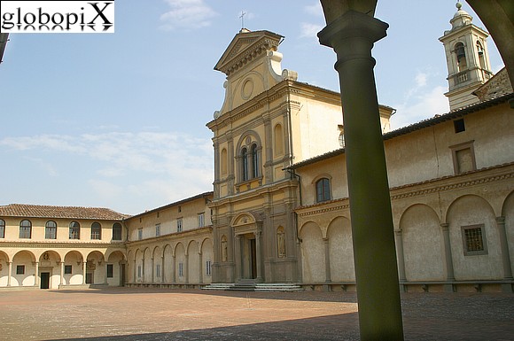 Dintorni di Firenze - Courtyard of the Certosa