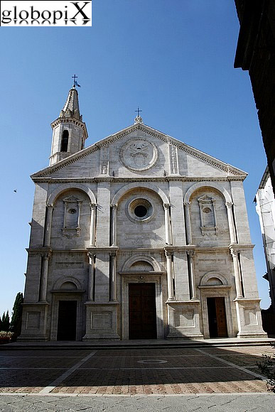 Pienza - Duomo di Pienza in Piazza Pio II