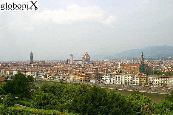 Florence - Firenze - Panorama from Piazza Michelangelo