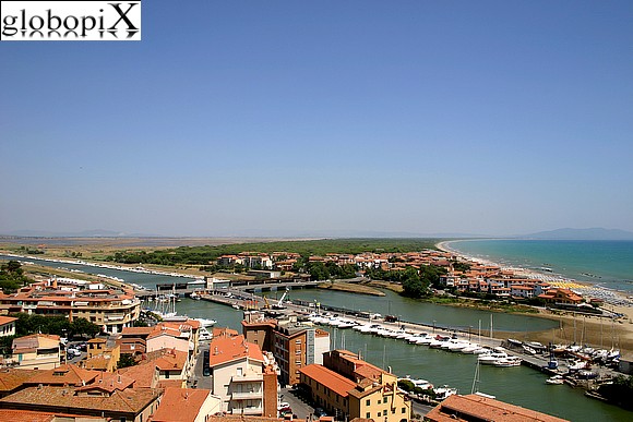 Maremma - Panorama of Castiglione della Pescaia