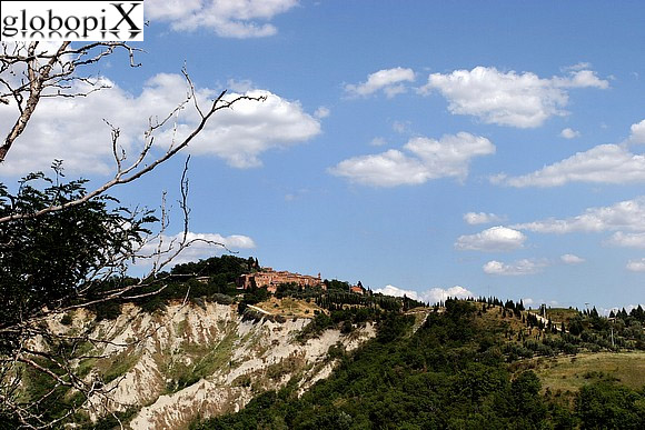 Abbazie Toscane - Panorama dall'Abbazia