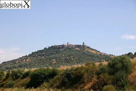 Maremma - Panorama of Montepescali