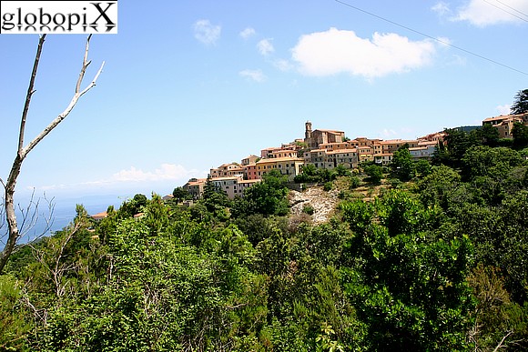 Isola d'Elba - Panorama del paese