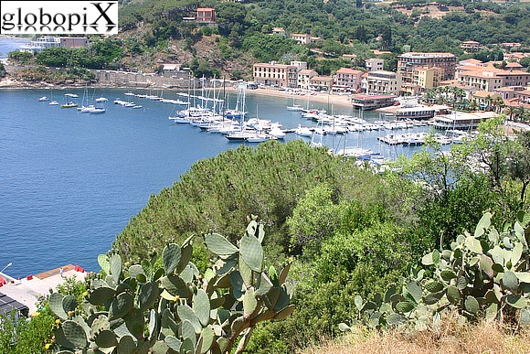 Isola d'Elba - Panorama of the port