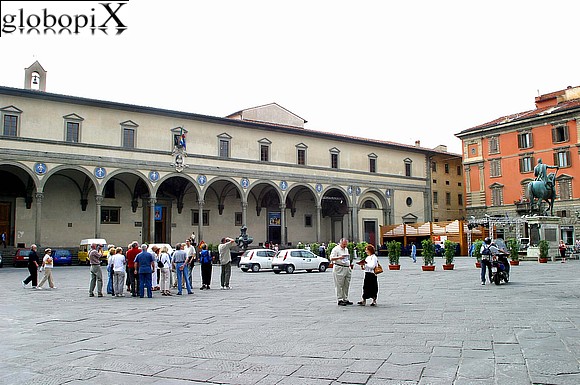 Firenze - Piazza della SS. Annunziata