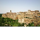 Foto: Panorama di Pitigliano