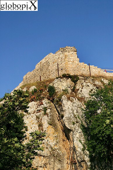 Val d'Orcia - Ruderi della Rocca di Castiglione d'Orcia