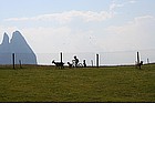 Photo: Alpe di Siusi and Punta Santner