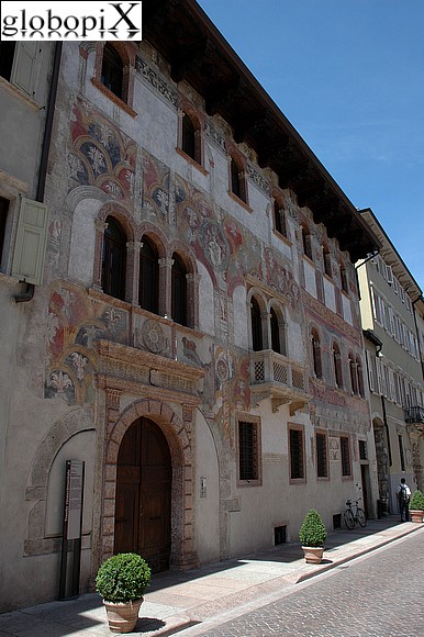 Trento - Palazzo Alberti-Colico in Via Belenzani