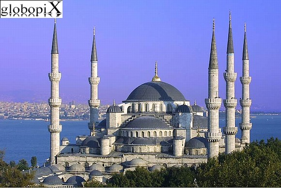 Istanbul - Moschea blu a Istanbul
