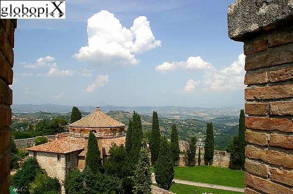 Perugia - Panorama from Cassero di S. Angelo