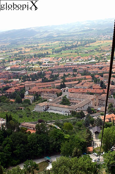 Gubbio - Panorama of Gubbio