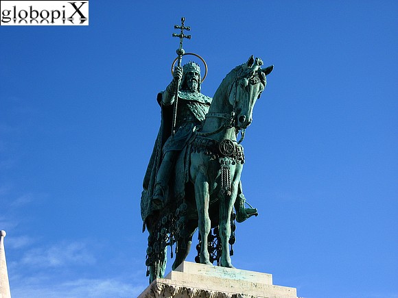 Budapest - Statua di Re Stefano