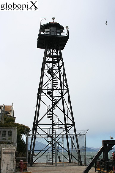 San Francisco - Alcatraz - Torre di avvistamento
