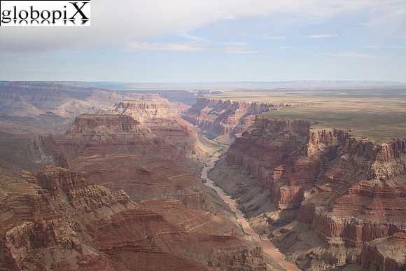 Grand Canyon - Fiume Colorado nel Grand Canyon