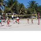 Foto: Beach Volley a Miami South Beach