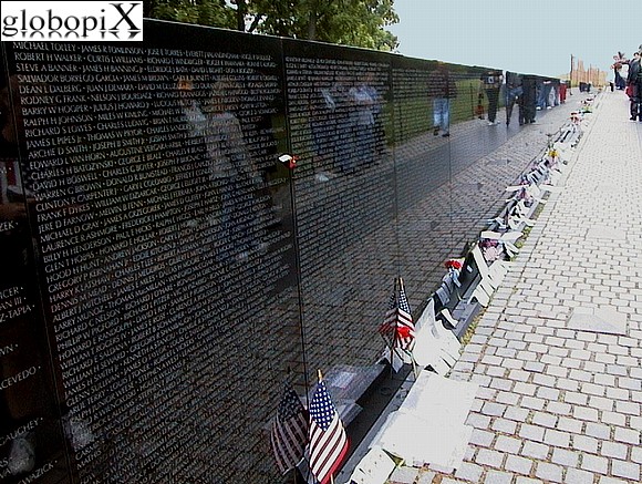 Washington - Monumento ai veterani del Vietnam