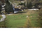 Photo: Log cabin at the foot of Gran Paradiso