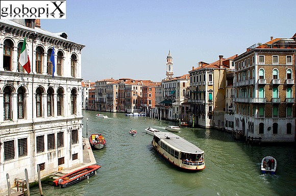 Venezia - Il Canal Grande dal Ponte di Rialto