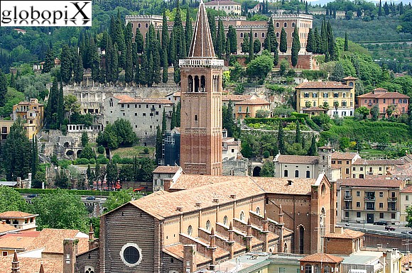 Verona - Panorama di Verona dalla Torre dei Lamberti