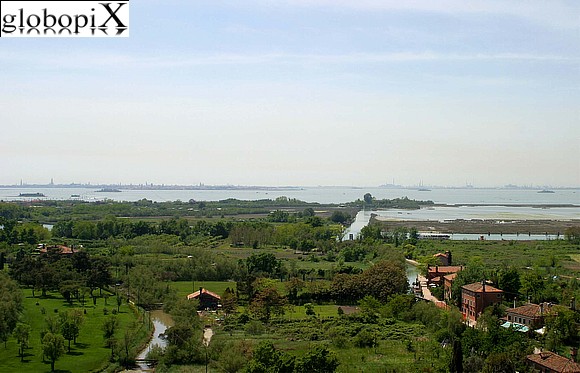 Laguna di Venezia - View from the bell tower of S. Maria Assunta